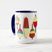 魚釣りフロート マグカップ (正面左)