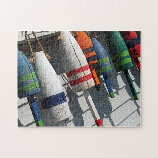 魚釣りブイパズル ジグソーパズル (横)