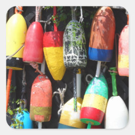 魚釣りブイ – メイン スクエアシール