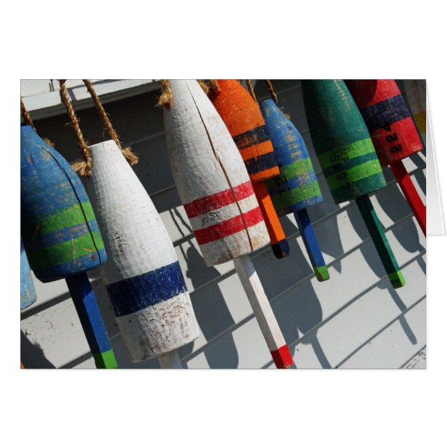 魚釣りブーイカード (正面横)