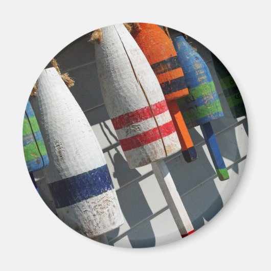 魚釣りブーイ磁石 マグネット (正面)