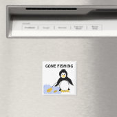 魚釣りペンギン マグネット (インサイチュ (食洗機))