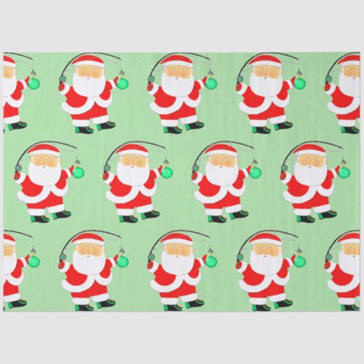 魚釣りホリデーギフト 薄葉紙 (正面)