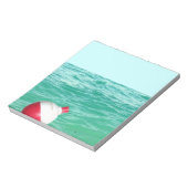 魚釣りボバーインウォーター ノートパッド (回転)