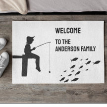 魚釣りボーイ魚釣り魚