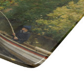 魚釣りボーイ（Hans Andersen Brendekilde著） カッティングボード (角)