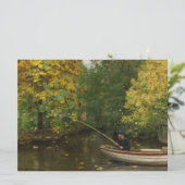 魚釣りボーイ（Hans Andersen Brendekilde著） カード (スタンド正面)