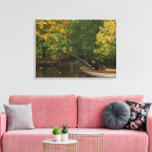 魚釣りボーイ（Hans Andersen Brendekilde著） キャンバスプリント (インサイチュ (リビング))