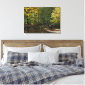 魚釣りボーイ（Hans Andersen Brendekilde著） キャンバスプリント (インサイチュ (寝室))