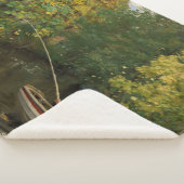 魚釣りボーイ（Hans Andersen Brendekilde著） シェルパブランケット (3/4)