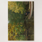 魚釣りボーイ（Hans Andersen Brendekilde著） ジグソーパズル (縦)