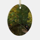 魚釣りボーイ（Hans Andersen Brendekilde著） セラミックオーナメント (右)