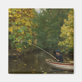 魚釣りボーイ（Hans Andersen Brendekilde著） マグネット