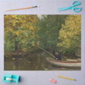 魚釣りボーイ（Hans Andersen Brendekilde著） 薄葉紙 (クラフト)