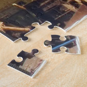 魚釣りボーツアットハスティングスセックスジグソーパズル ジグソーパズル (側面)