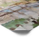 魚釣りボーツインライハーバーイーストサセックスイングランド ポスター (角)