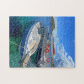 魚釣りボーツザキントスギリシャ ジグソーパズル (横)