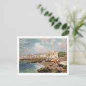 魚釣りボートのビーチでマリネラ、ナポリ(o) ポストカード (スタンド正面)