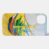 魚釣りボートのビーチアットサイントマリーズ Case-Mate iPhoneケース (裏面 (横))