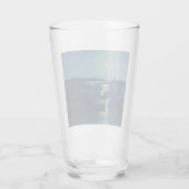 魚釣りボートの月明かり(カマレット、フランス) タンブラーグラス (裏面)