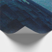 魚釣りボートの月明かり（カマレット、フランス） ラッピングペーパー (角)