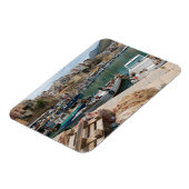 魚釣りボートはカステランマーレデルゴルフォ港にある マグネット (左側)