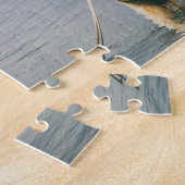 魚釣りボートアットザピクトレスクベイ ジグソーパズル (側面)