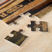 魚釣りボートオブガーナ ジグソーパズル (側面)