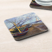 魚釣りボートオンビーチ コースター (左側)