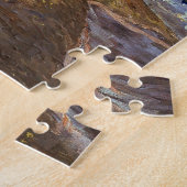 魚釣りボートオンビーチ ジグソーパズル (側面)