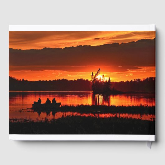 魚釣りボートオンレイクメモリアル ゲストブック (裏面)