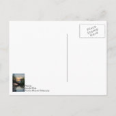 魚釣りボートサンライズ ポストカード (裏面)