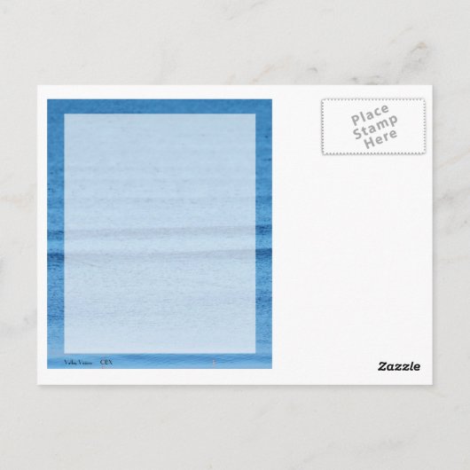 魚釣りボートザホライゾン ポストカード (裏面)