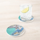 魚釣りボートタリファスペイン コースター (側面)