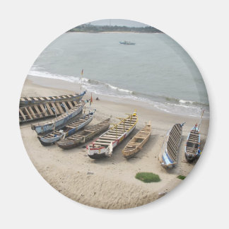 魚釣りボート，ガーナ マグネット