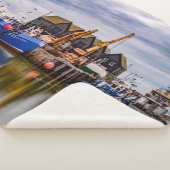 魚釣りボート シェルパブランケット (3/4)