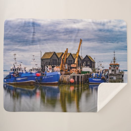 魚釣りボート シェルパブランケット (正面(横))