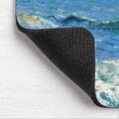 魚釣りボート/シースケープアットサイント – マリーズ – ヴァンゴッホ マウスパッド (コーナー)