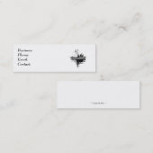 魚釣りボート スキニー名刺 (正面/裏面)