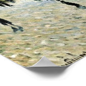 魚釣りボート ポスター (角)