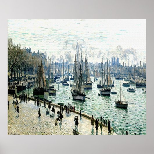 魚釣りボート ポスター (正面)