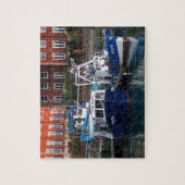 魚釣りボート,ポーツマス,イギリス ジグソーパズル (縦)