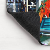 魚釣りボート～マウスパッド マウスパッド (コーナー)