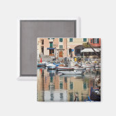 魚釣りボートinカモギ マグネット (正面/裏面)