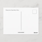 魚釣りボートinセンヤベラクガーナ ポストカード (裏面)