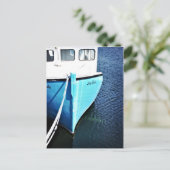 魚釣りボートinペギーズコーブ ポストカード (スタンド正面)