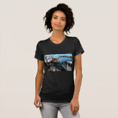 魚釣りボー絵画ツ Tシャツ (正面フル)