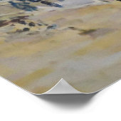 魚釣りボー離れトズザハーバー |クロード・モネ ポスター (角)