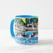 魚釣りポートリンガーマグ マグカップ (正面左)