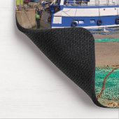 魚釣りポートatラターバルinフランス マウスパッド (コーナー)